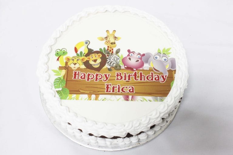 Customised Edible Print Cake - Image 3