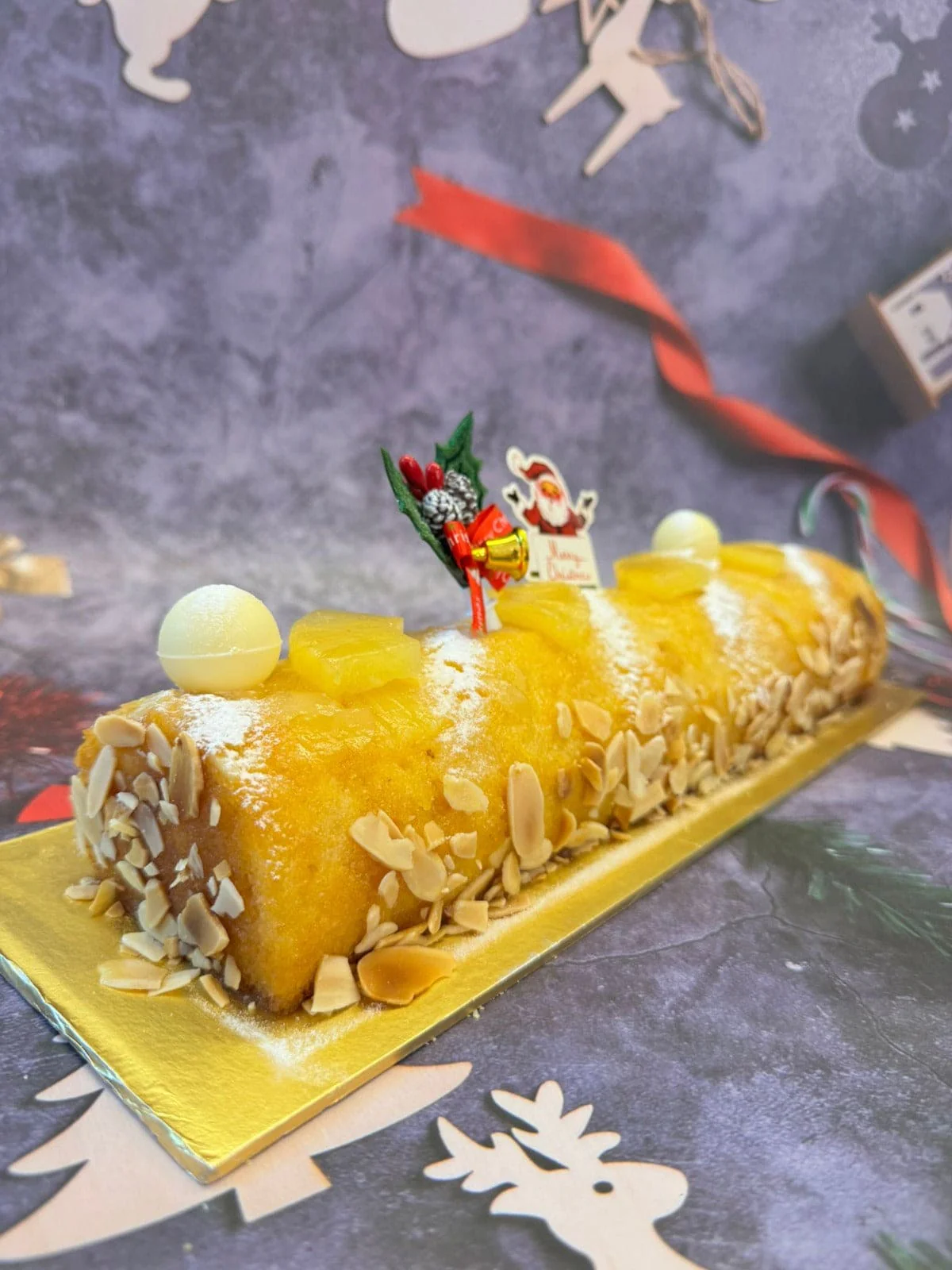 Pineapple with Almond Logcake - Image 6